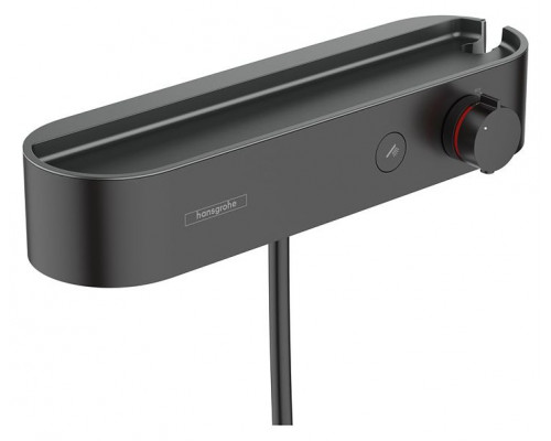 Термостат для душа Hansgrohe ShowerTablet Select 400 черный матовый 24360670
