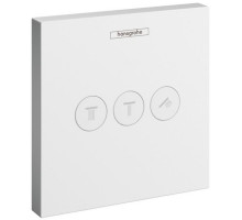 Вентиль Hansgrohe ShowerSelect для 3 потребителей скрытый монтаж матовый белый 15764700