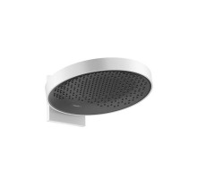 Верхний душ Hansgrohe Rainfinity 360 1jet с настенным держателем EcoSmart белый матовый 26230700