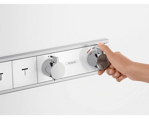 Комплект термостатического смесителя для душа Hansgrohe RainSelect 15357000/15312180 15357000S