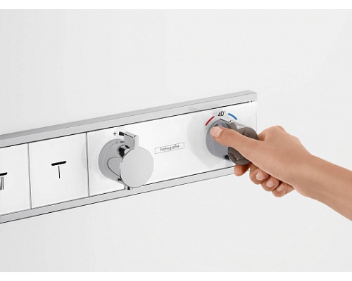 Комплект термостатического смесителя для душа Hansgrohe RainSelect 15357000/15312180 15357000S