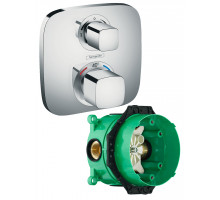 Комплект термостатического смесителя для душа Hansgrohe Ecostat E 15708000/01800180 15708000S