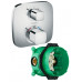 Комплект термостатического смесителя для душа Hansgrohe Ecostat E 15708000/01800180 15708000S