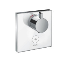 Термостат hansgrohe ShowerSelect Glass Highflow с выводом для душа внешняя часть 15735400