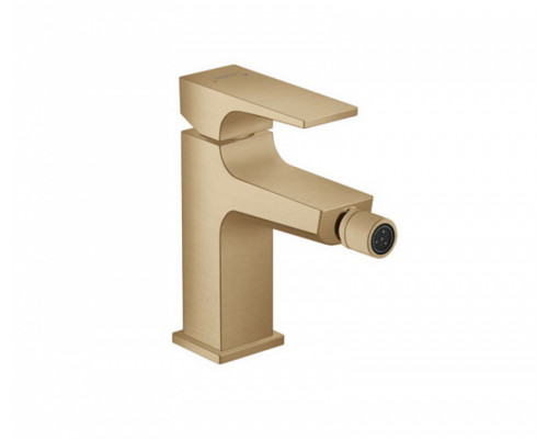 Смеситель для биде Hansgrohe Metropol Push-Open шлифованная бронза 32520140