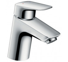 Смеситель для раковины hansgrohe MyCube M 67 мм со сливным гарнитуром 71010000
