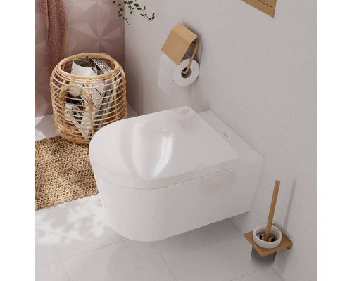 Сиденье для унитаза Hansgrohe GladeLake S с микролифтом белый 60112450