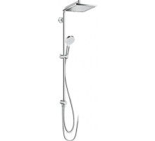 Душевая система hansgrohe Crometta E 240 1jet Showerpipe Reno EcoSmart 27289000