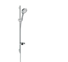 Душевой гарнитур Hansgrohe Raindance Select S 120 3jet PowderRain со штангой 90 см хром 27667000