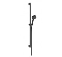 Душевой набор Hansgrohe Activera Select S 95 2jet EcoSmart со штангой 90 см матовый черный 28046670
