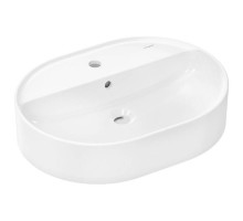 Раковина-чаша накладная Hansgrohe Xuniva U 60х45 см 1 отверстие белая 60171450