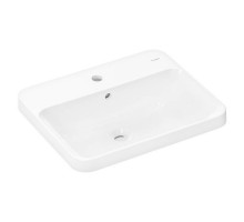 Раковина встраиваемая Hansgrohe Xuniva Q 55х45 см 1 отверстие белая 60162450