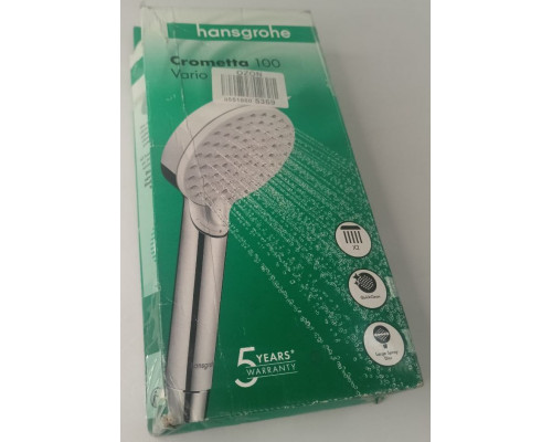 Ручной душ Hansgrohe Crometta Vario 100 мм 2 режима 26330400