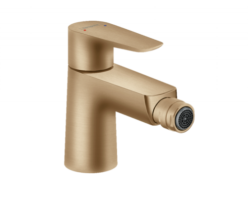Смеситель для биде Hansgrohe Talis E однорычажный шлифованная бронза 71720140