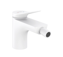 Смеситель для биде Hansgrohe Vivenis однорычажный белый матовый 75200700