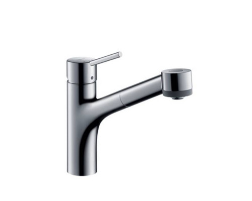 Смеситель для кухни Hansgrohe Talis S с вытяжным изливом хром 32841000