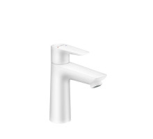 Смеситель для раковины Hansgrohe Talis E 110 с донным клапаном белый матовый 71710700