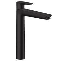 Смеситель для раковины Hansgrohe Talis E 240 без донного клапана черный матовый 71717670