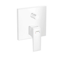 Смеситель для ванны Hansgrohe Metropol встраиваемый внешняя часть белый матовый 32545700