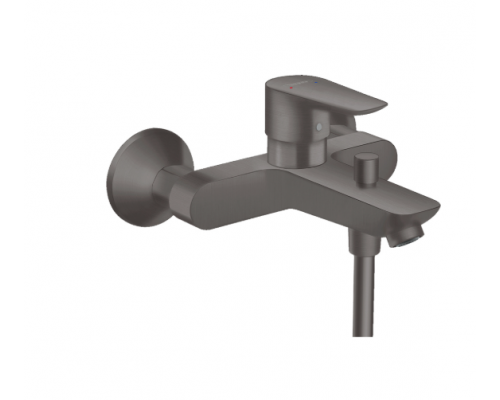 Смеситель для ванны и душа Hansgrohe Talis E однорычажный шлифованный черный хром 71740340