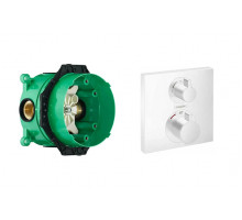 Комплект смесителя для ванны Hansgrohe ShowerSelect 15768000 + iBox 01800180 15768000S