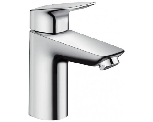 Смеситель для раковины Hansgrohe Logis 100 со сливным гарнитуром 71100000