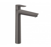 Смеситель для раковины Hansgrohe Talis E 240 со сливным гарнитуром шлифованный черный хром 71716340