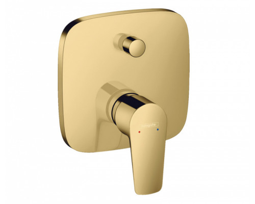 Смеситель для ванны Hansgrohe Talis E на 2 потребителя скрытого монтажа золотой 71745990