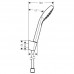 Душевой набор Hansgrohe Croma Select E 1jet PorterS со шлангом 1.25 м белый/хром 26412400