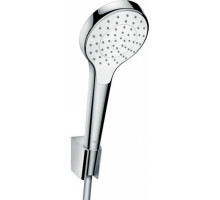 Душевой набор Hansgrohe Croma Select S 110 1jet с держателем Porter и шлангом белый/хром 26410400