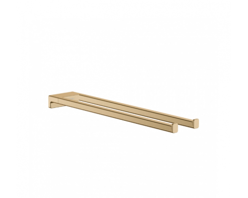 Полотенцедержатель двойной Hansgrohe AddStoris 445 мм Brushed Bronze 41770140