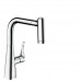 Смеситель для кухни Hansgrohe M7115-H220 однорычажный с вытяжным душем хром 73800000