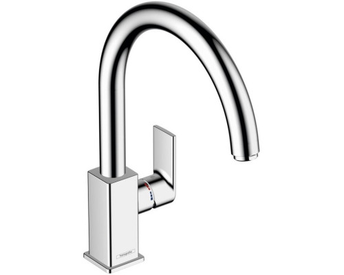 Смеситель для кухни Hansgrohe Vernis Shape M35 однорычажный 210 с поворотным изливом хром 71871000