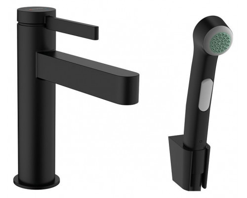 Смеситель для раковины Hansgrohe Finoris 100 для холодной воды черный матовый 76210670