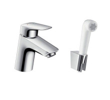 Смеситель для раковины Hansgrohe Logis с гигиеническим душем хром 71290000