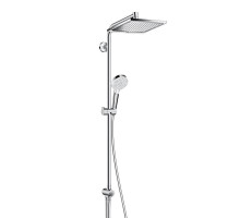 Душевая система hansgrohe Crometta E 240 Reno с переключателем EcoSmart 27289000