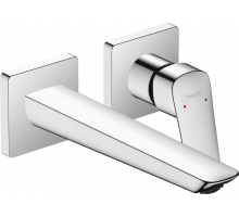 Смеситель для раковины Hansgrohe Logis Fine настенный внешняя часть излив 206 мм 71256000