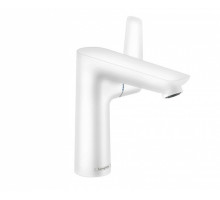 Смеситель для раковины Hansgrohe Talis E 150 со сливным гарнитуром белый матовый 71754700