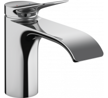 Смеситель для раковины hansgrohe Vivenis 80 мм со сливным гарнитуром 75010000