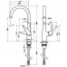 Смеситель для кухни Hansgrohe Talis S 260 сталь 72810800