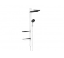 Душевая система Hansgrohe Rainfinity Showerpipe 360 1jet матовый белый 26842700