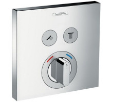 Смеситель Hansgrohe ShowerSelect для 2 потребителей скрытый монтаж хром 15768000