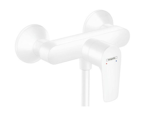 Смеситель для душа Hansgrohe Talis E однорычажный внешний монтаж матовый белый 71760700
