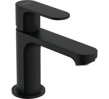 Смеситель для раковины Hansgrohe Rebris S 80 CoolStart EcoSmart Matt Black 72586670