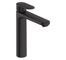 Смеситель для раковины Hansgrohe Vernis Blend 190 без донного клапана матовый черный 71582670