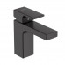Смеситель для раковины Hansgrohe Vernis Shape 100 с донным клапаном матовый черный 71561670