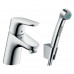 Смеситель для раковины hansgrohe Vernis Shape 190 со сливным гарнитуром хром 71562000