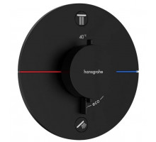 Термостат Hansgrohe ShowerSelect Comfort S для 2 потребителей скрытый монтаж Matt Black 15554670