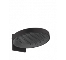 Верхний душ hansgrohe Rainfinity 360 1jet с настенным держателем черный матовый 26230670