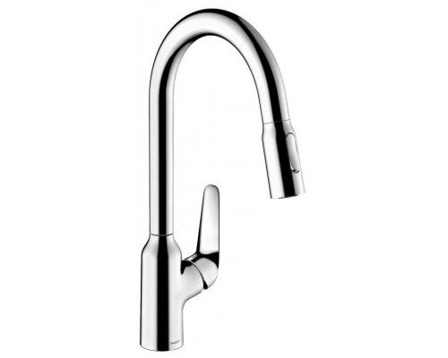 Смеситель для кухни Hansgrohe Focus M42 219 мм выдвижной излив 2 режима 71800000